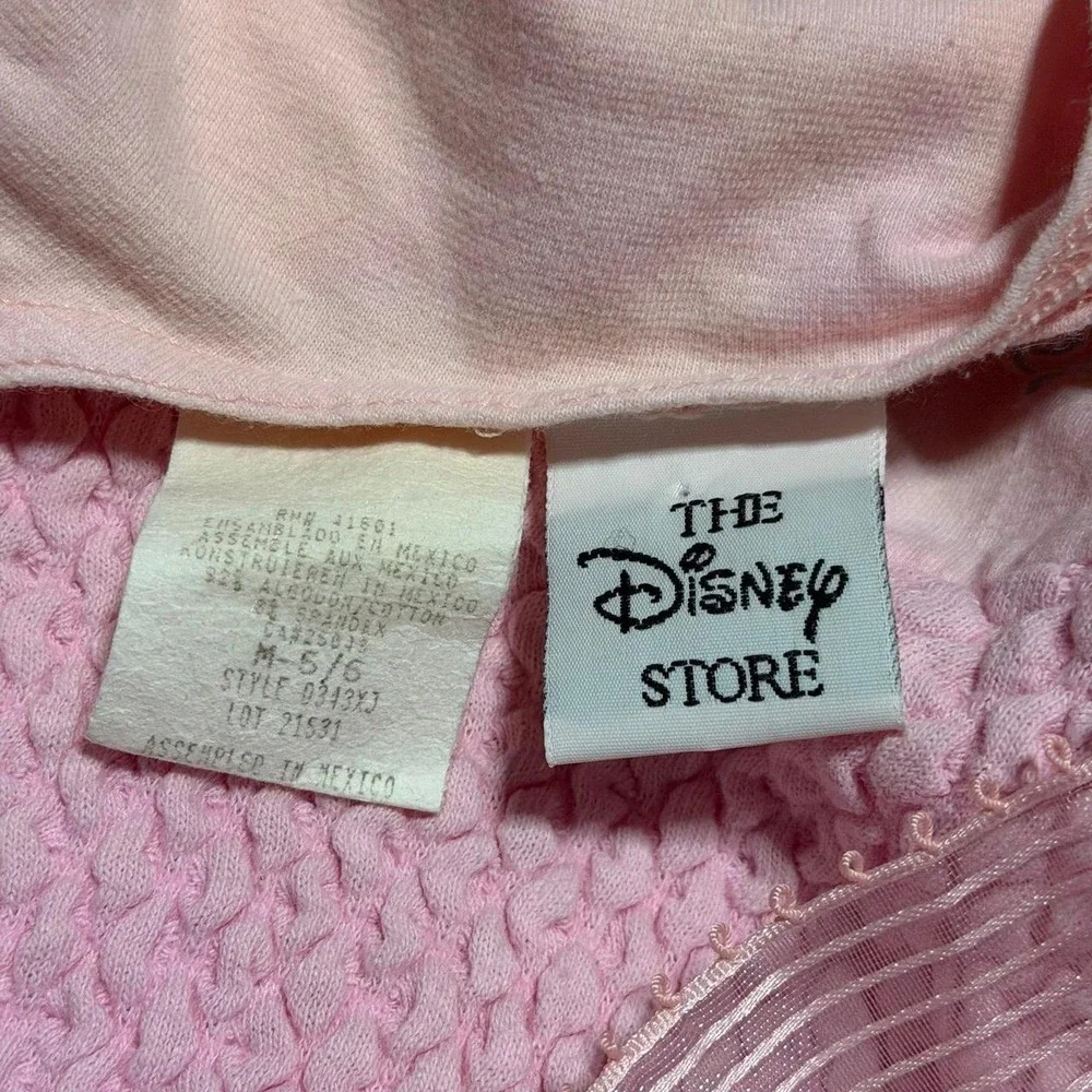 Vintage Disney Store Cinderella Girls Dress & Leggings Set Pink Size 5/6